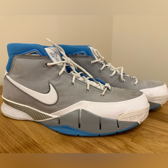 Nike Kobe Bryant 1 Protro MPLS Shoes Blue White Grey AQ2728 001 Men’s Size 16 - Picture 3 of 15